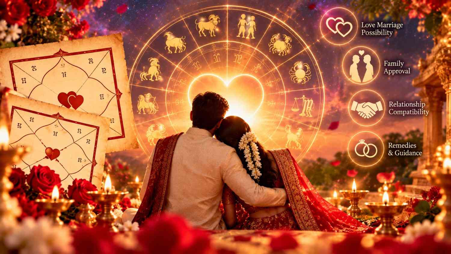 Love marriage astrology and relationship compatibility